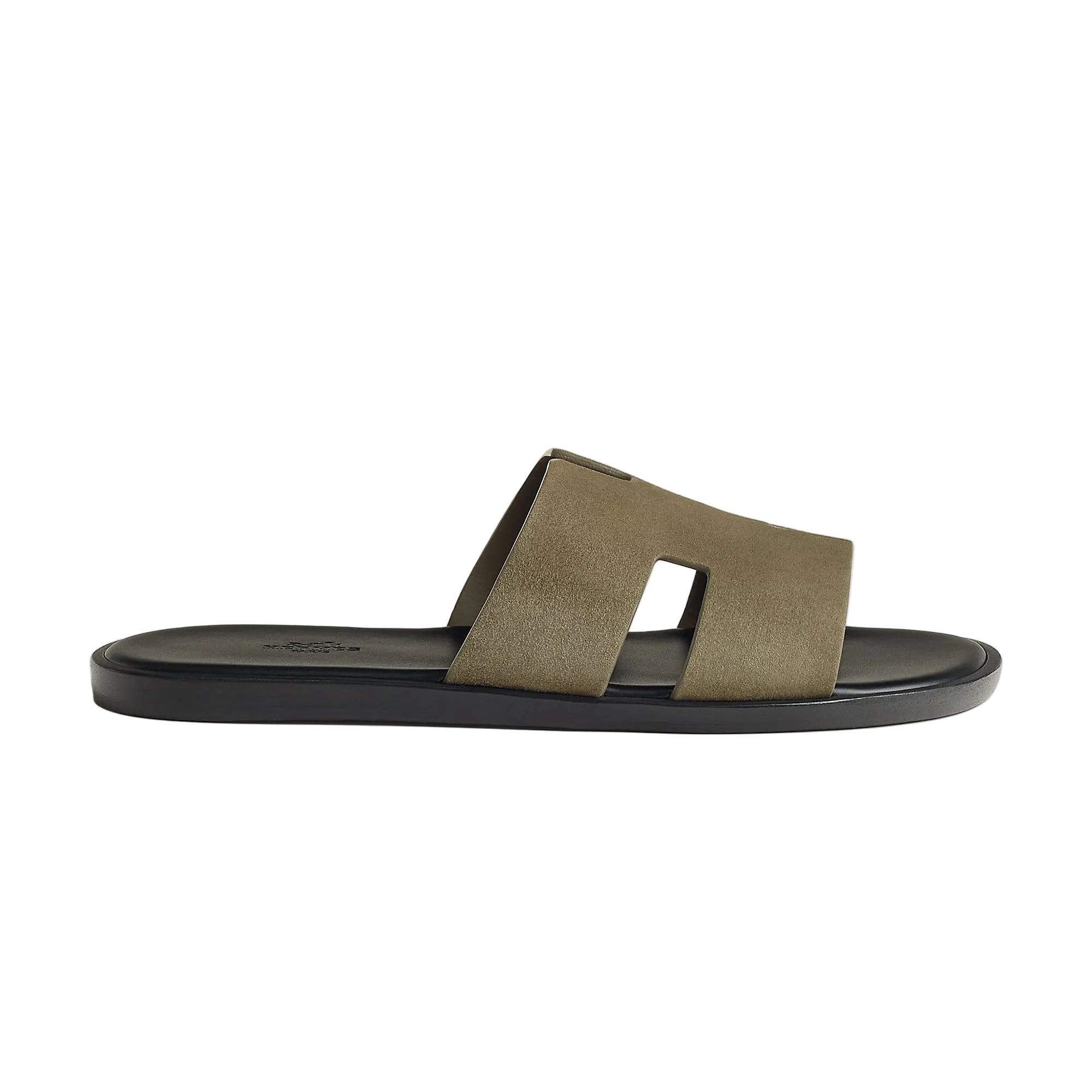Hermes Paris Izmir Vert toundra Sandal