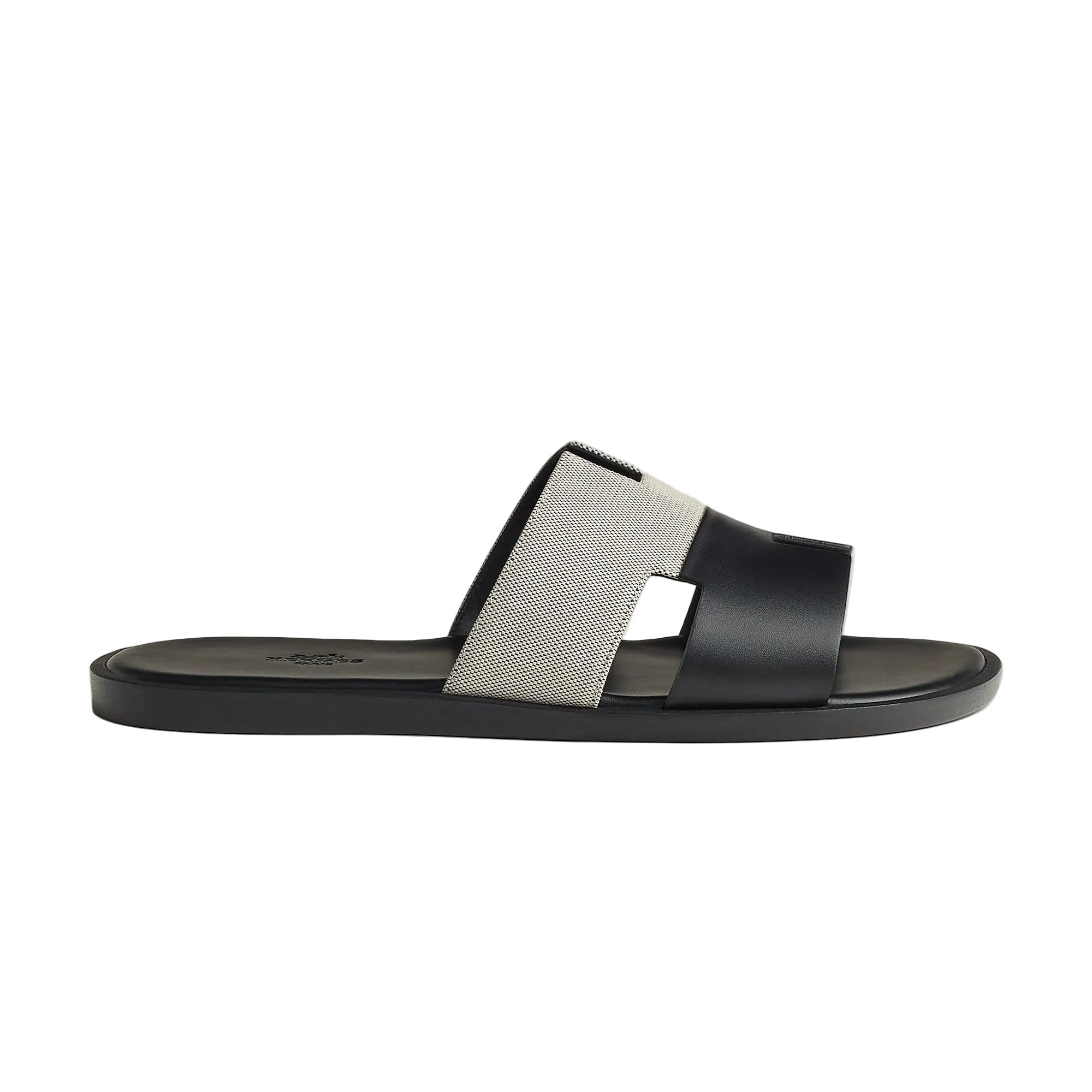 Hermes Paris Izmir prunoir / noir Sandal