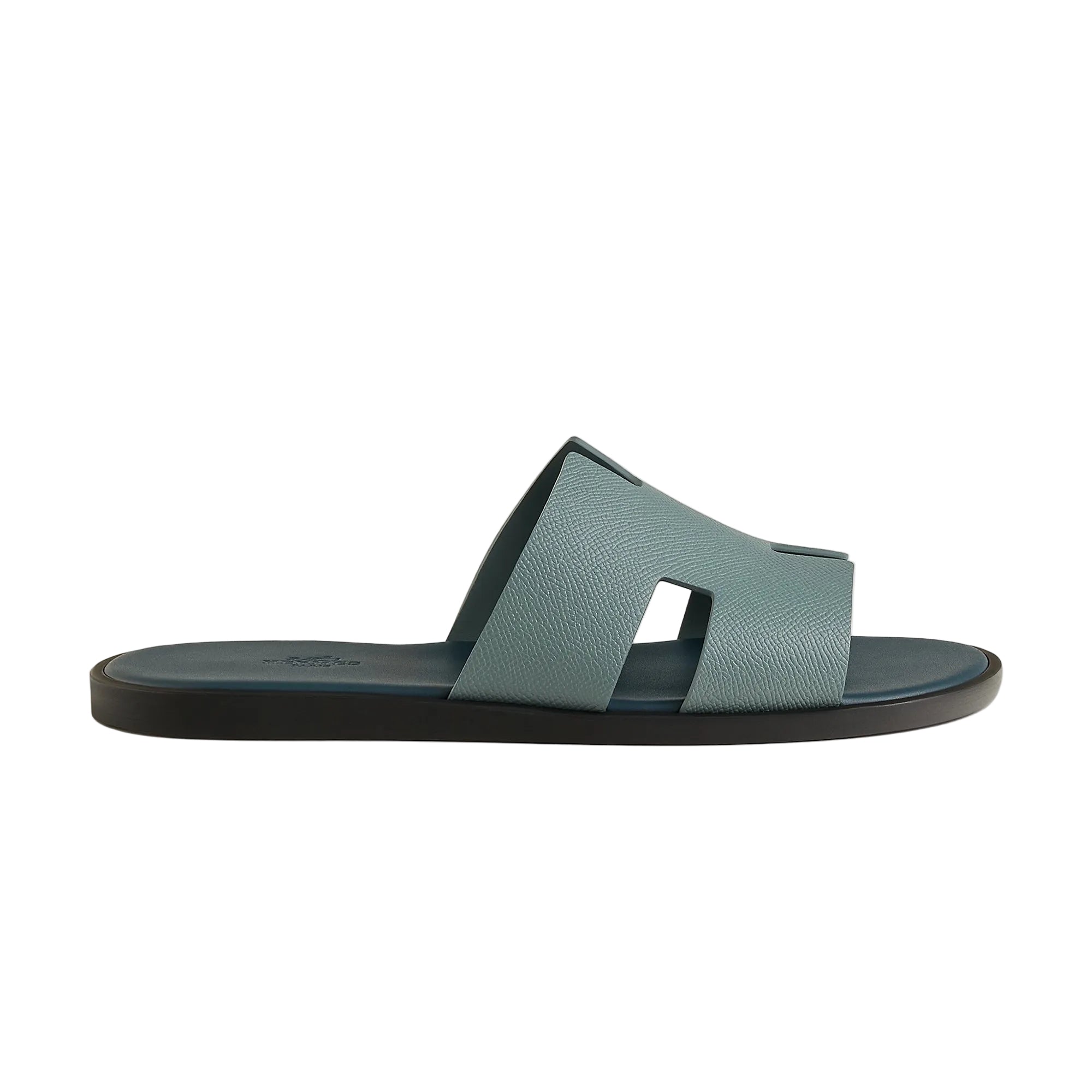 Hermes Paris Izmir bleu tonnerre / bleu céleste Sandal