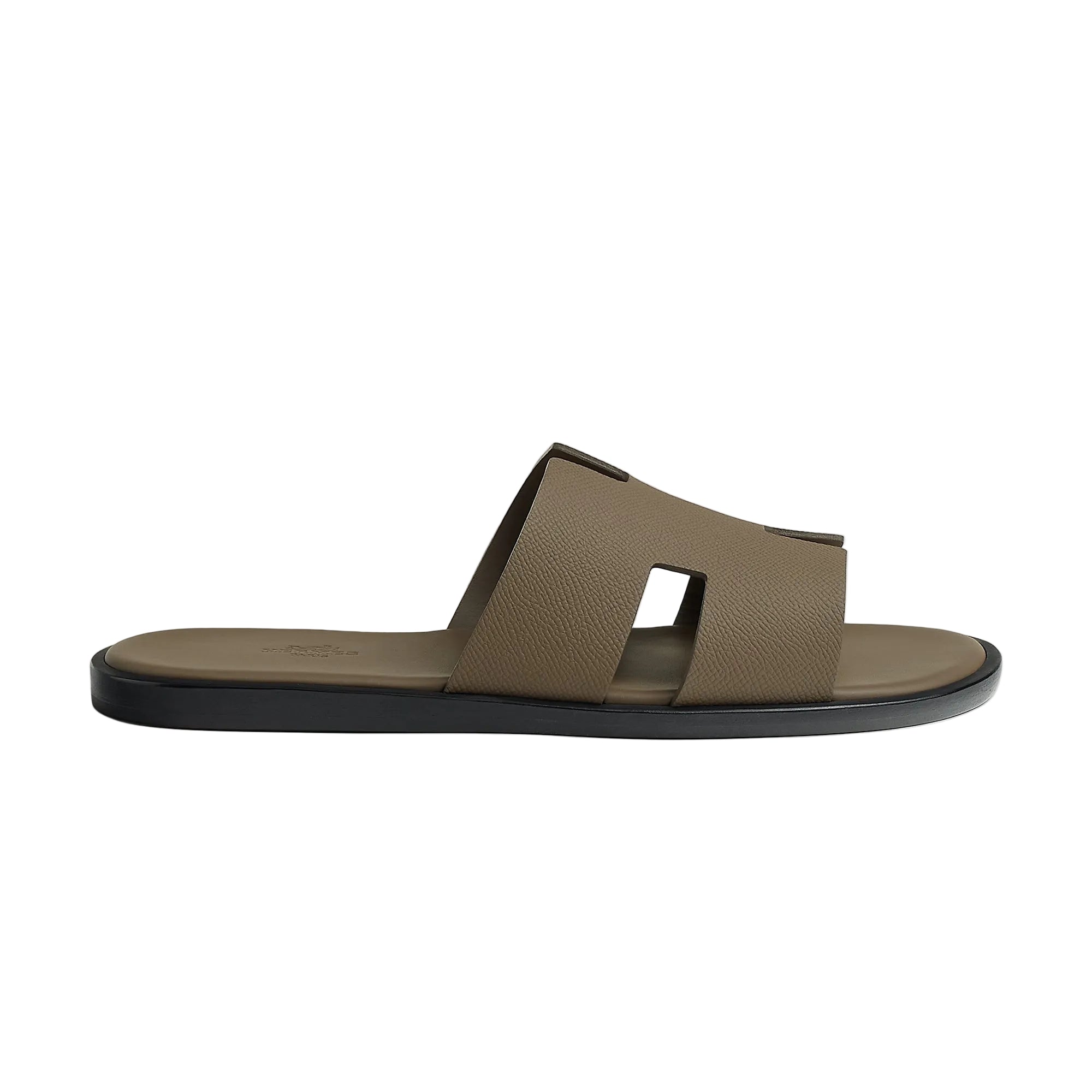 Hermes Paris Izmir bleu étoupe Sandal