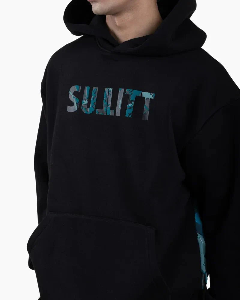 Sullitt LEOPARD BLAZE HOODIE