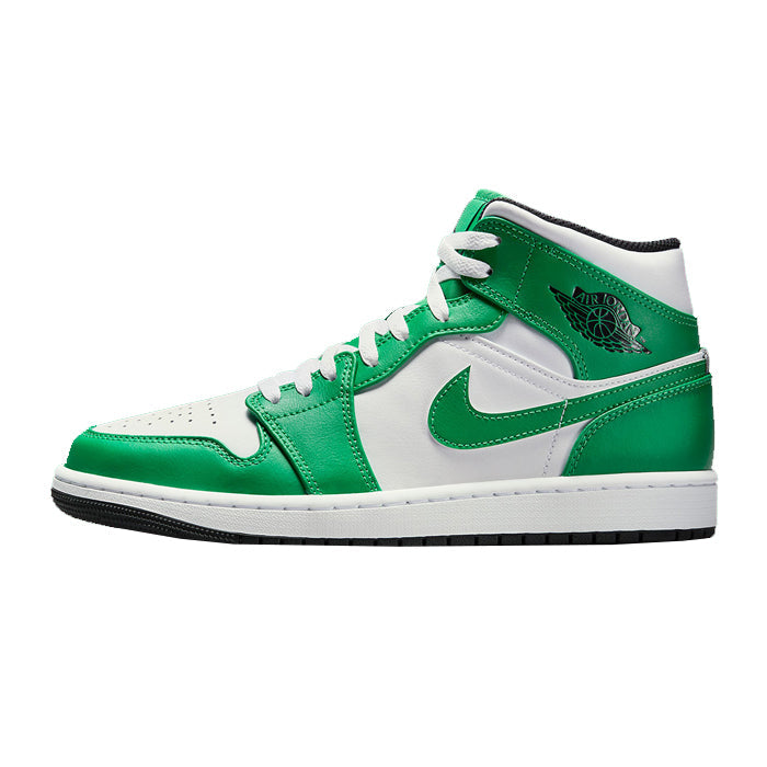 Air Jordan 1 Mid Lucky Green Available at Pick your kiicks.