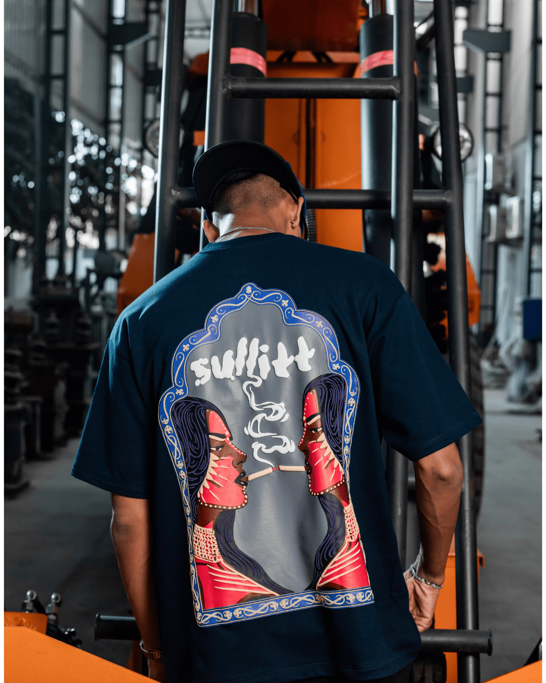 Sullitt MIDNIGHT LADY SMOKE TEE