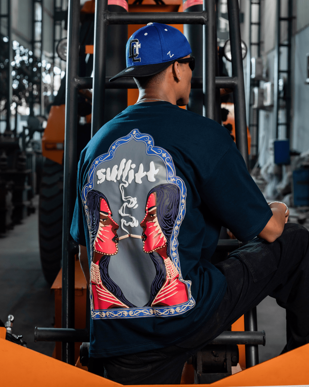 Sullitt MIDNIGHT LADY SMOKE TEE