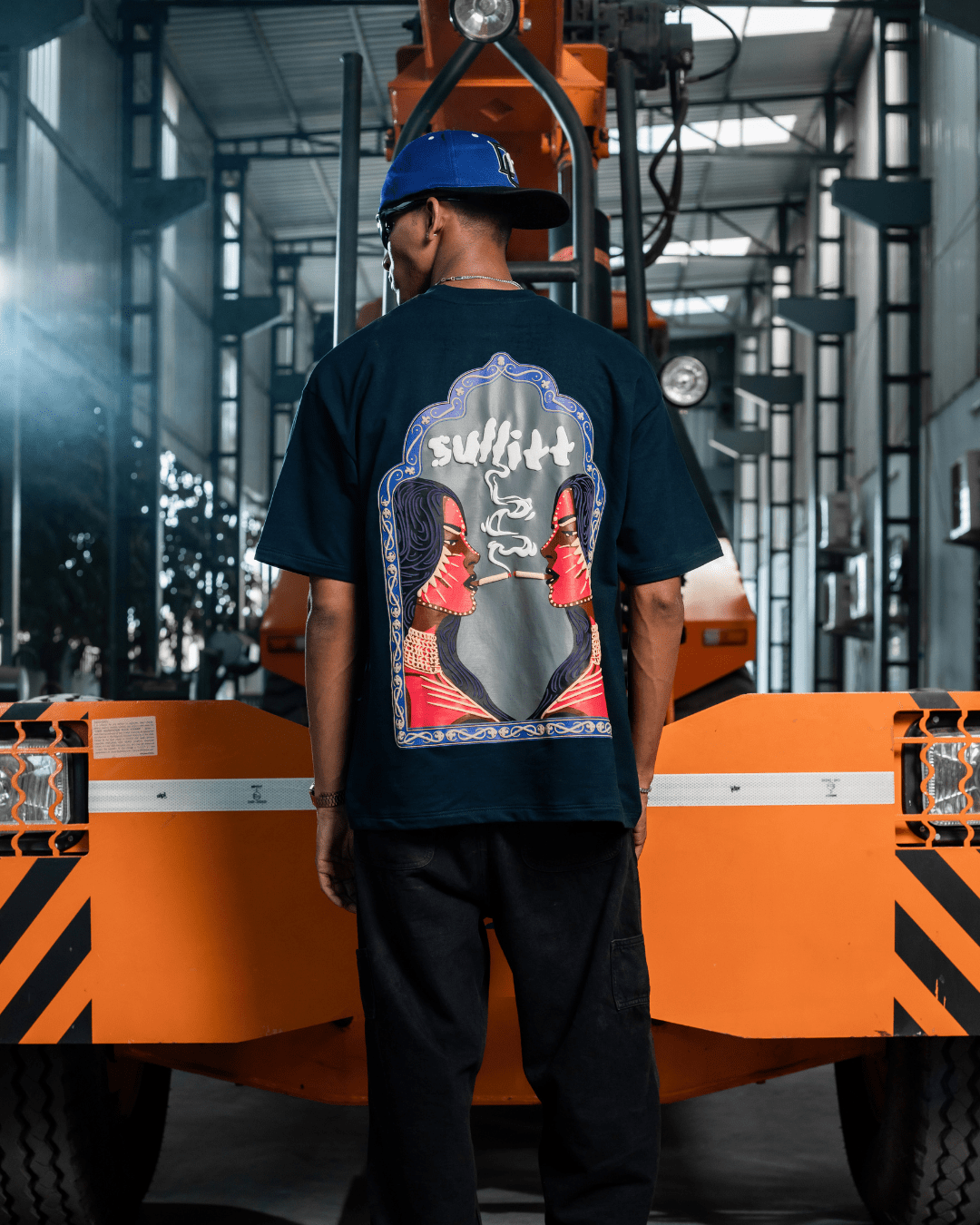 Sullitt MIDNIGHT LADY SMOKE TEE