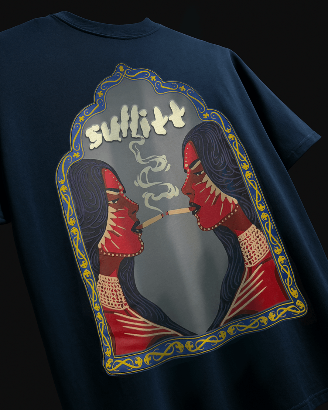 Sullitt MIDNIGHT LADY SMOKE TEE