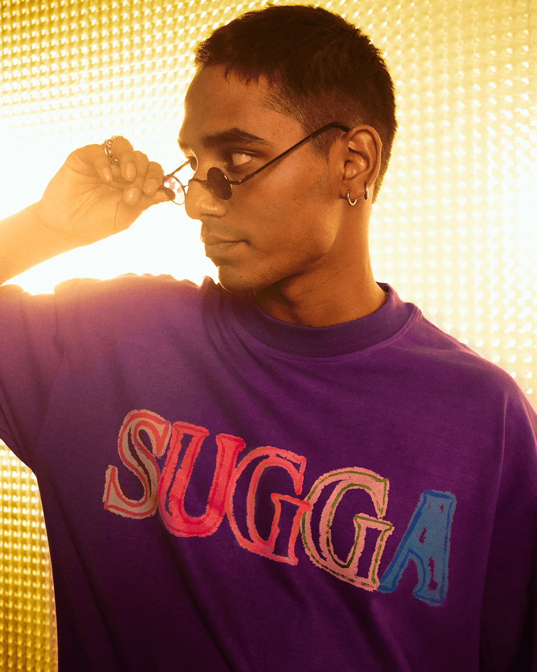 No Added Sugga - Purple Regular Fit