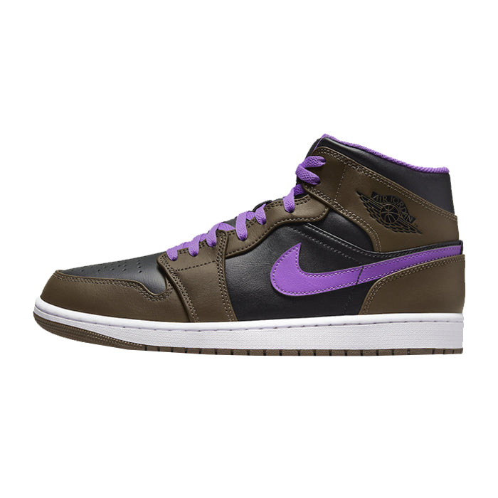 Air Jordan 1 Mid Purple Mocha Available at Pick your kiicks.