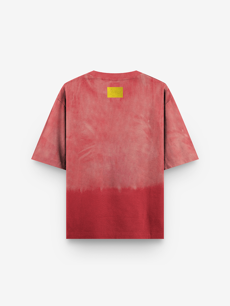 Sugga Cream Roll T-shirt - Red Velvet Oversized Fit