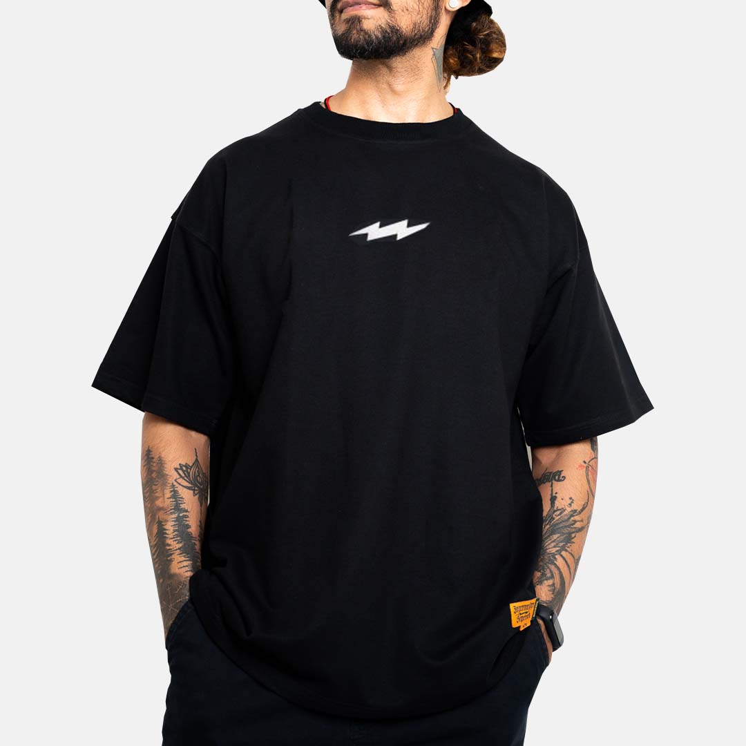 Thunder Oversized T-shirt Black