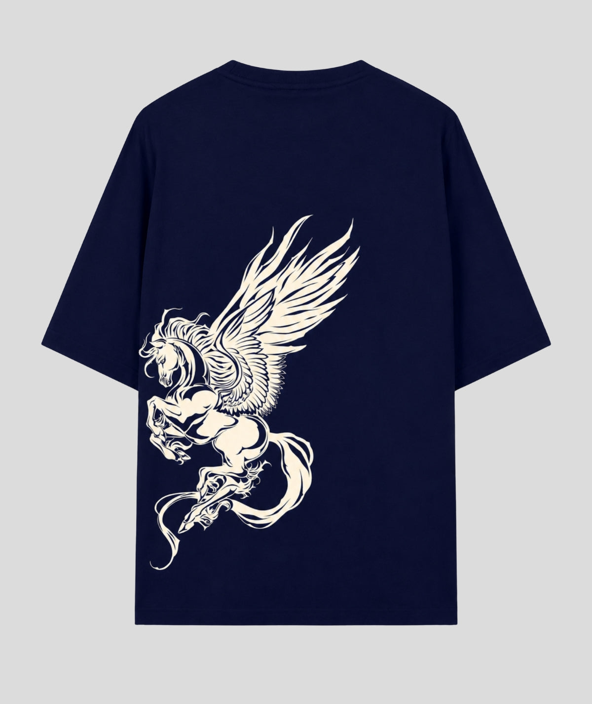 PEGASUS OVERSIZED TEE - NAVY BLUE