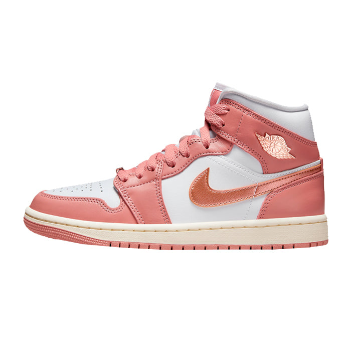 Jordan 1 Mid SE Red Stardust Available at Pick your kiicks.