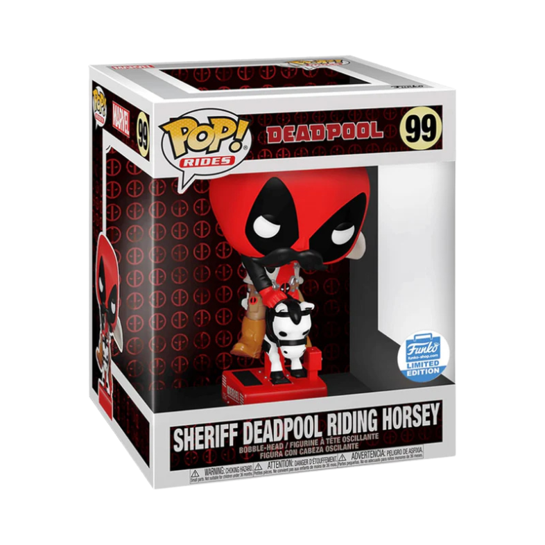 Funko Pop! Rides: Sheriff Deadpool Riding Horsey #99