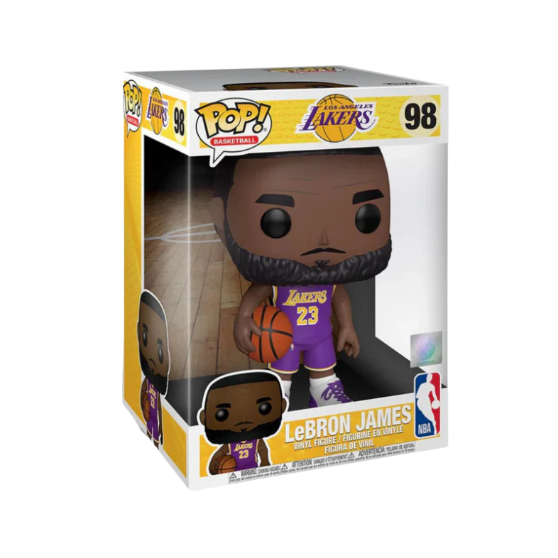 Funko Pop! NBA: LA Lakers LeBron James (Purple Jersey) #97