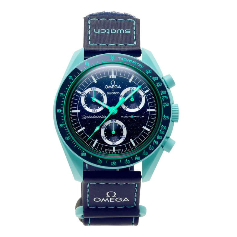 Swatch x Omega Bioceramic Moonswatch Mission on Earth - POLAR LIGHTS