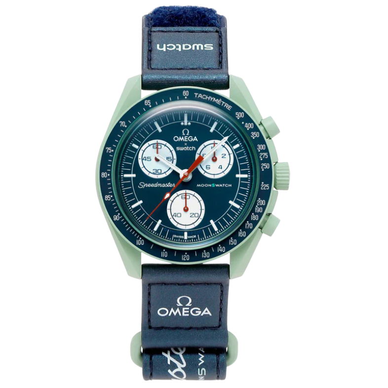 Swatch x Omega Bioceramic Moonswatch Mission to Earth