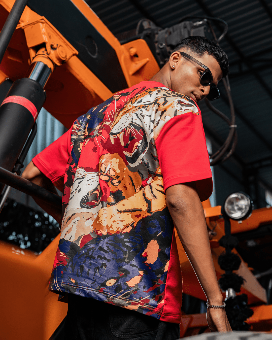 Sullitt RIVAL ROAR TIGER RED TEE