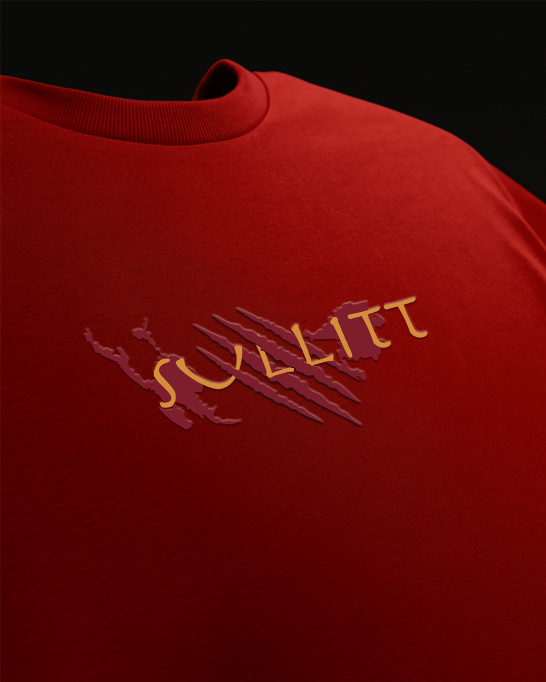 Sullitt RIVAL ROAR TIGER RED TEE