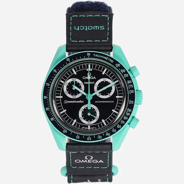 Swatch x Omega Bioceramic Moonswatch Mission on Earth - POLAR LIGHTS