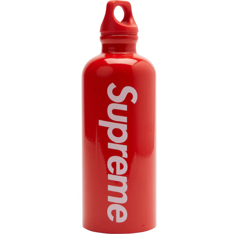 Supreme SIGG Traveller 0.6L Water Bottle Red Available at Pick your kiicks.