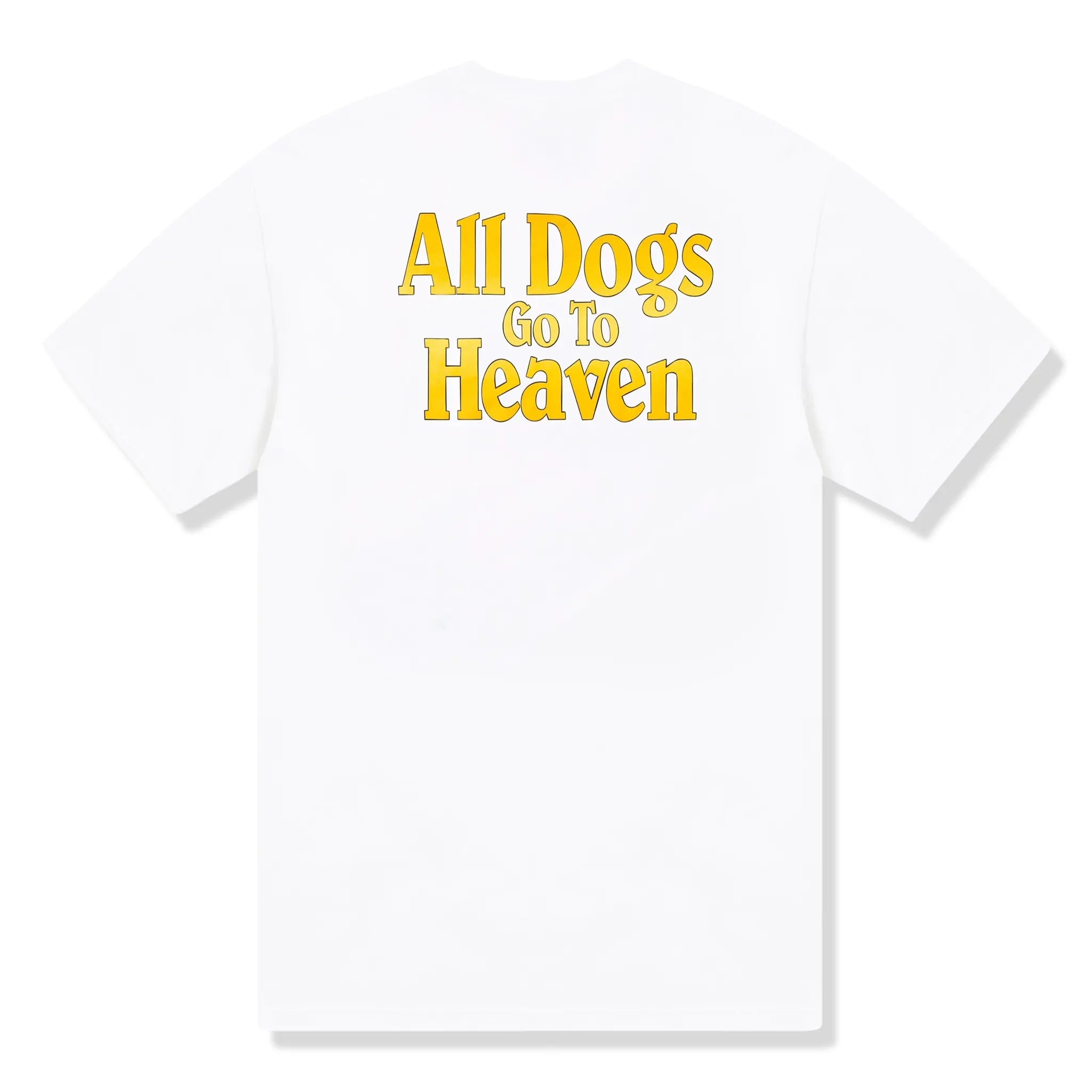 Supreme All Dogs Go To Heaven White T Shirt (FW25)