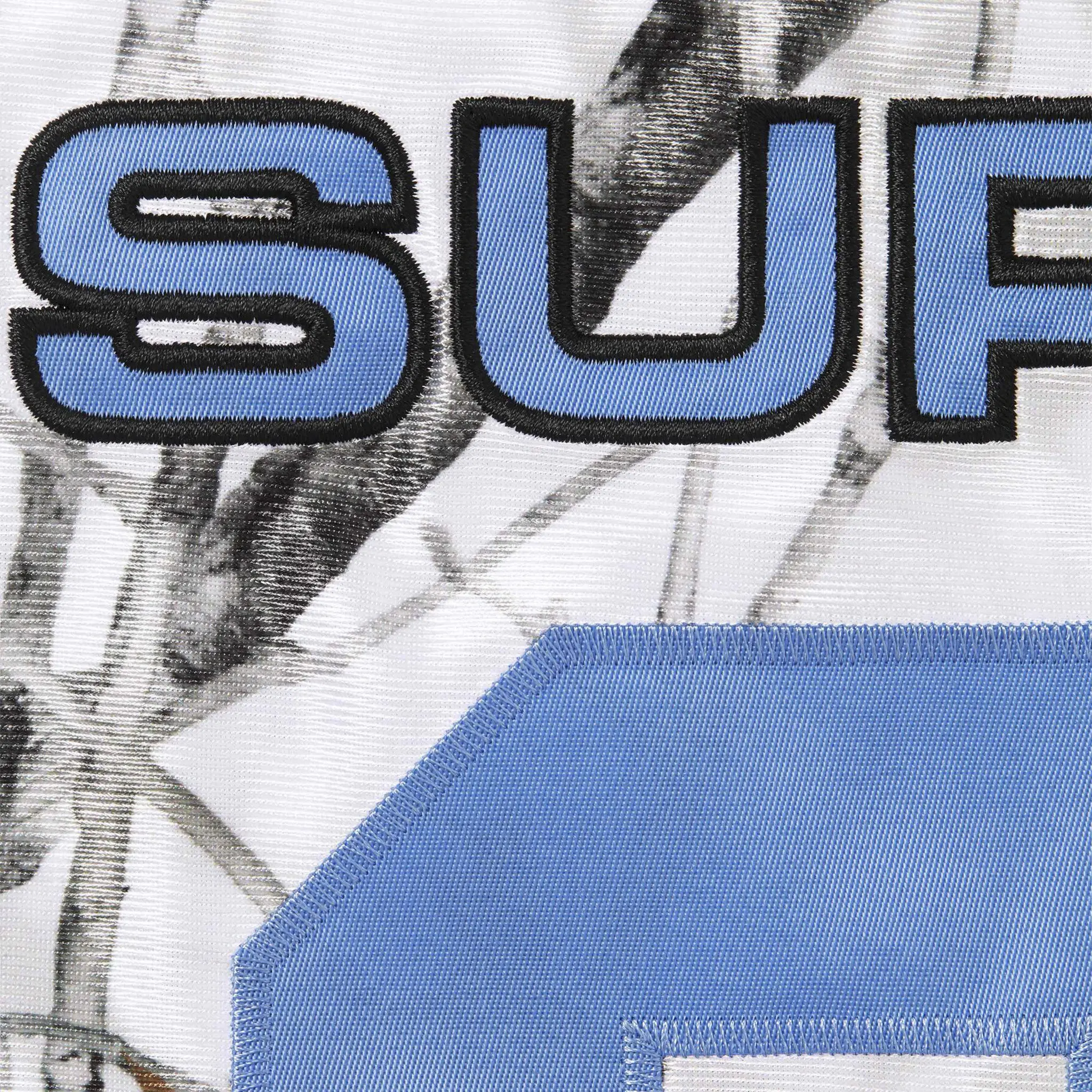 Supreme Breast Cancer Awareness White Football Jersey