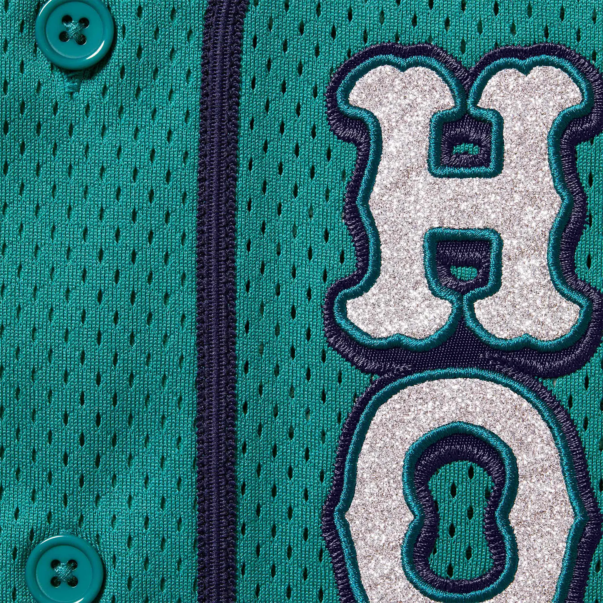Supreme x Homerun Green Baseball Jersey