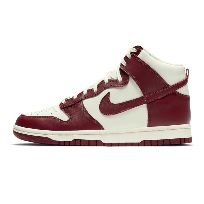 Nike Dunk High Sail Team Red (W) Available at Pick your kiicks.