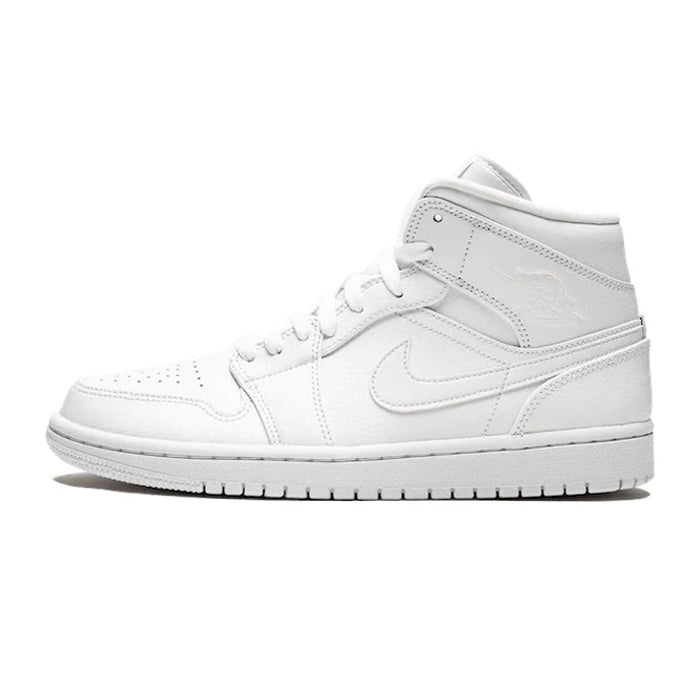 Air Jordan 1 Mid Triple White Available at Pick your kiicks.