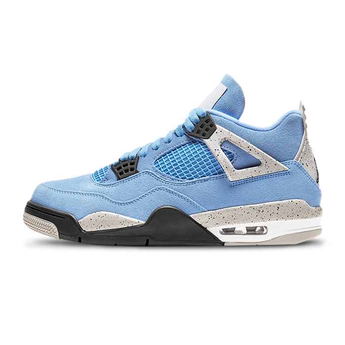 Jordan 4 University Blue Available at Pick your kiicks.