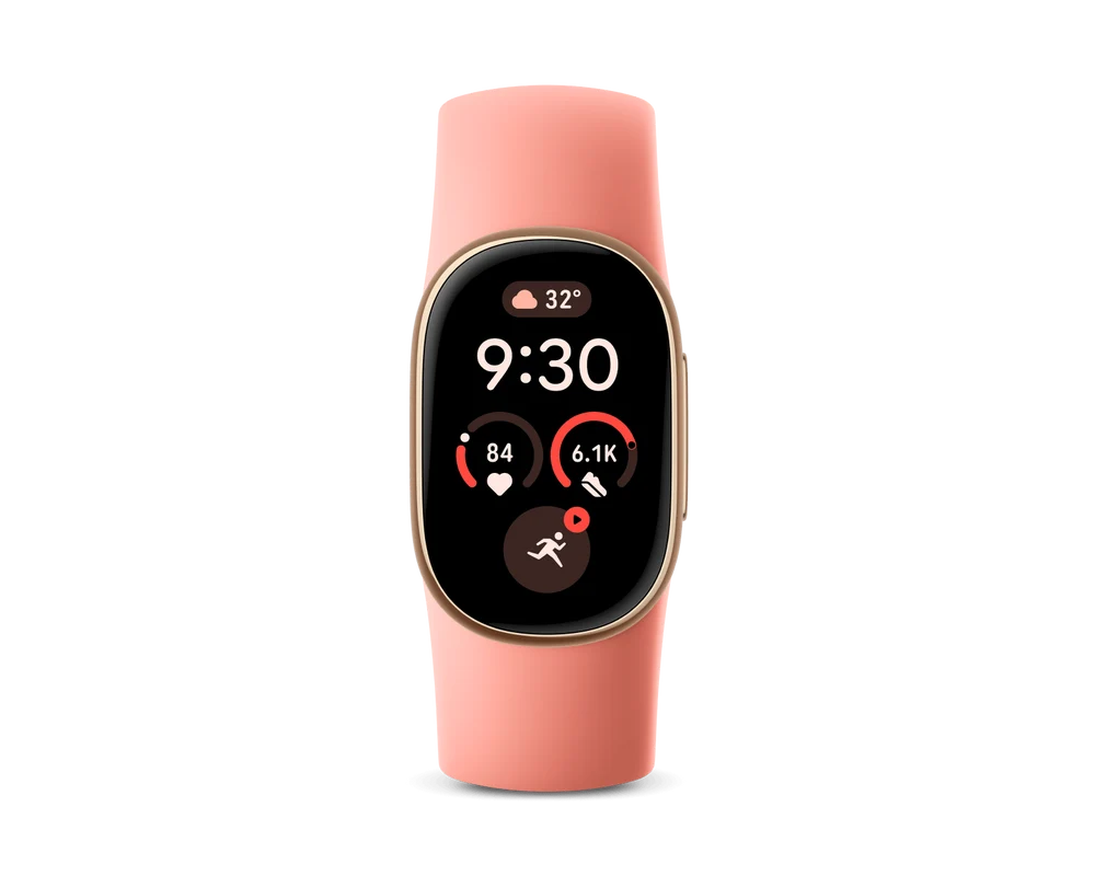 Google Fitbit Edge 'Champagne Gold Case / Canyon Active Band'