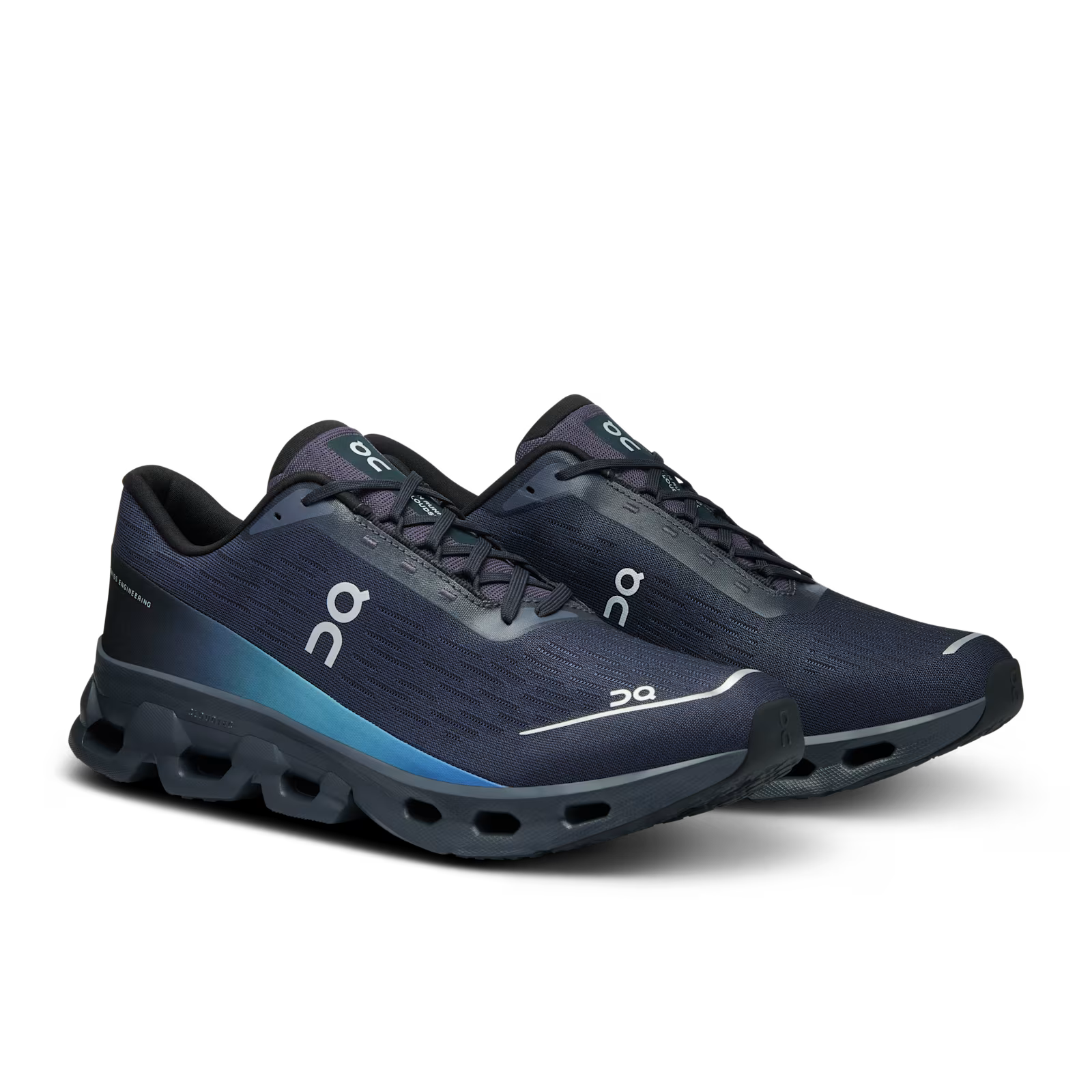 On Running Cloudspark Black Blueberry