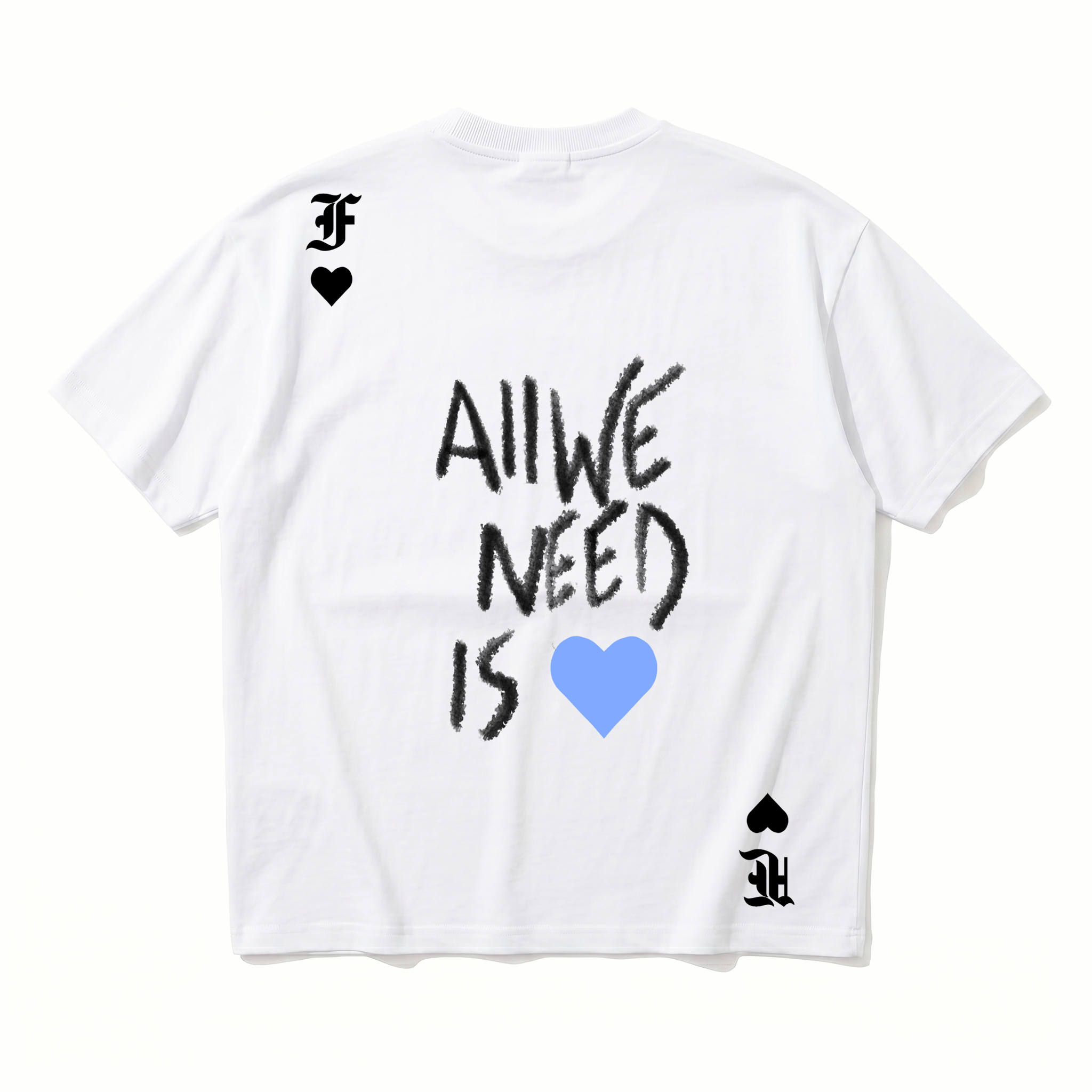 Rebel Hearts Card Tee