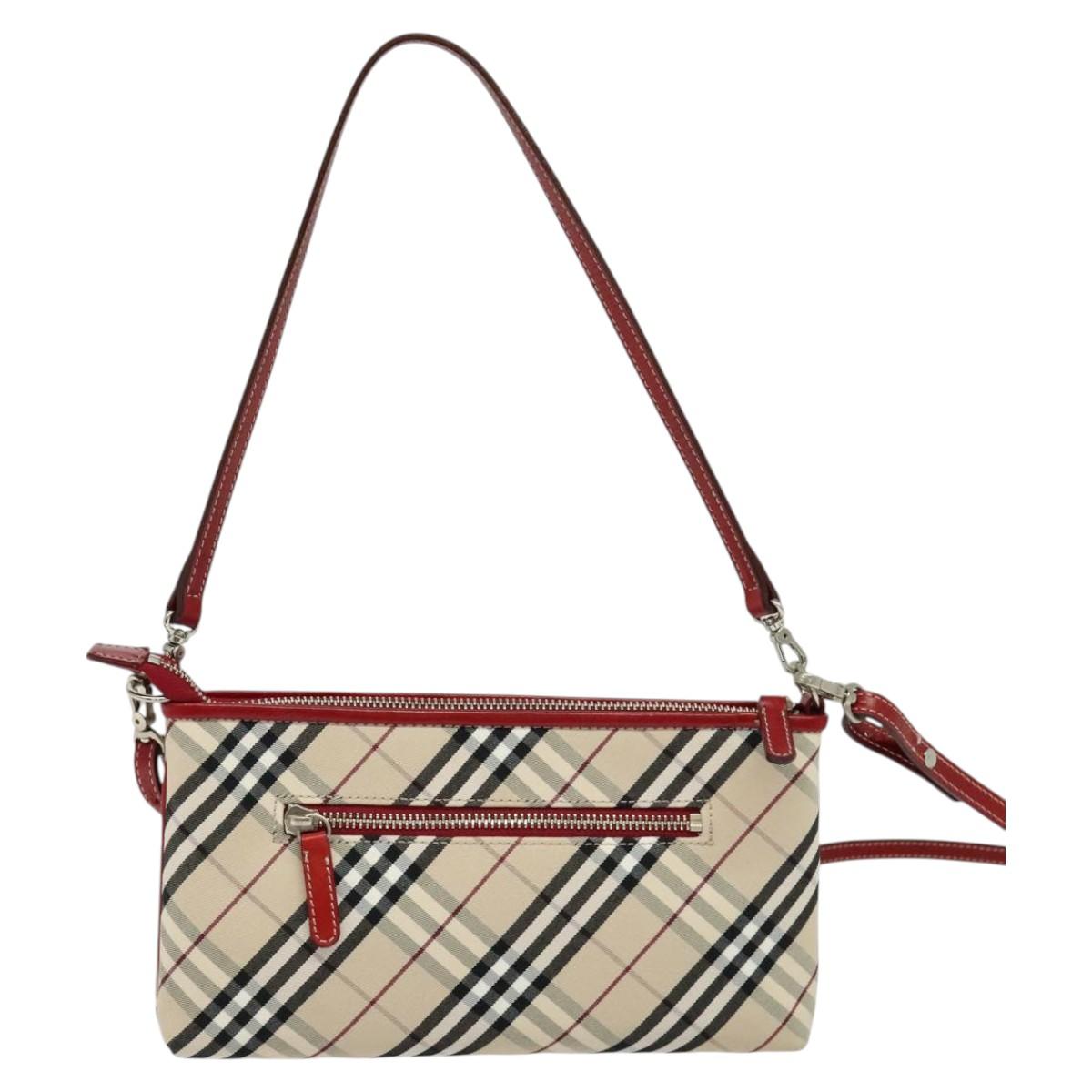 Burberry Nova Check Canvas Handbag (Pre-Owned)