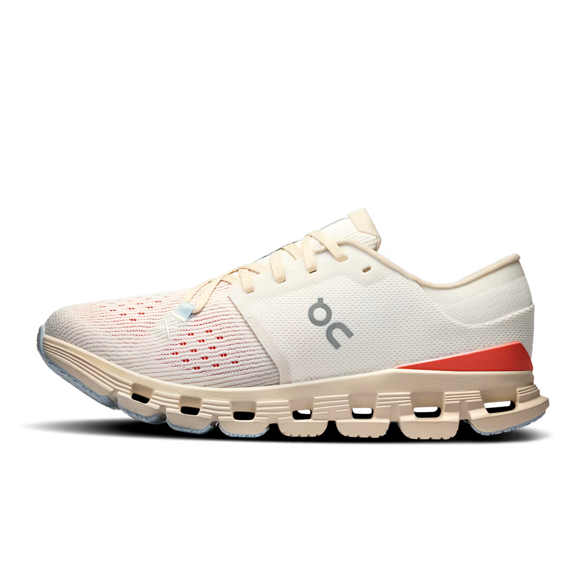 On Running Cloud X 4 Ivory Salmon (W)