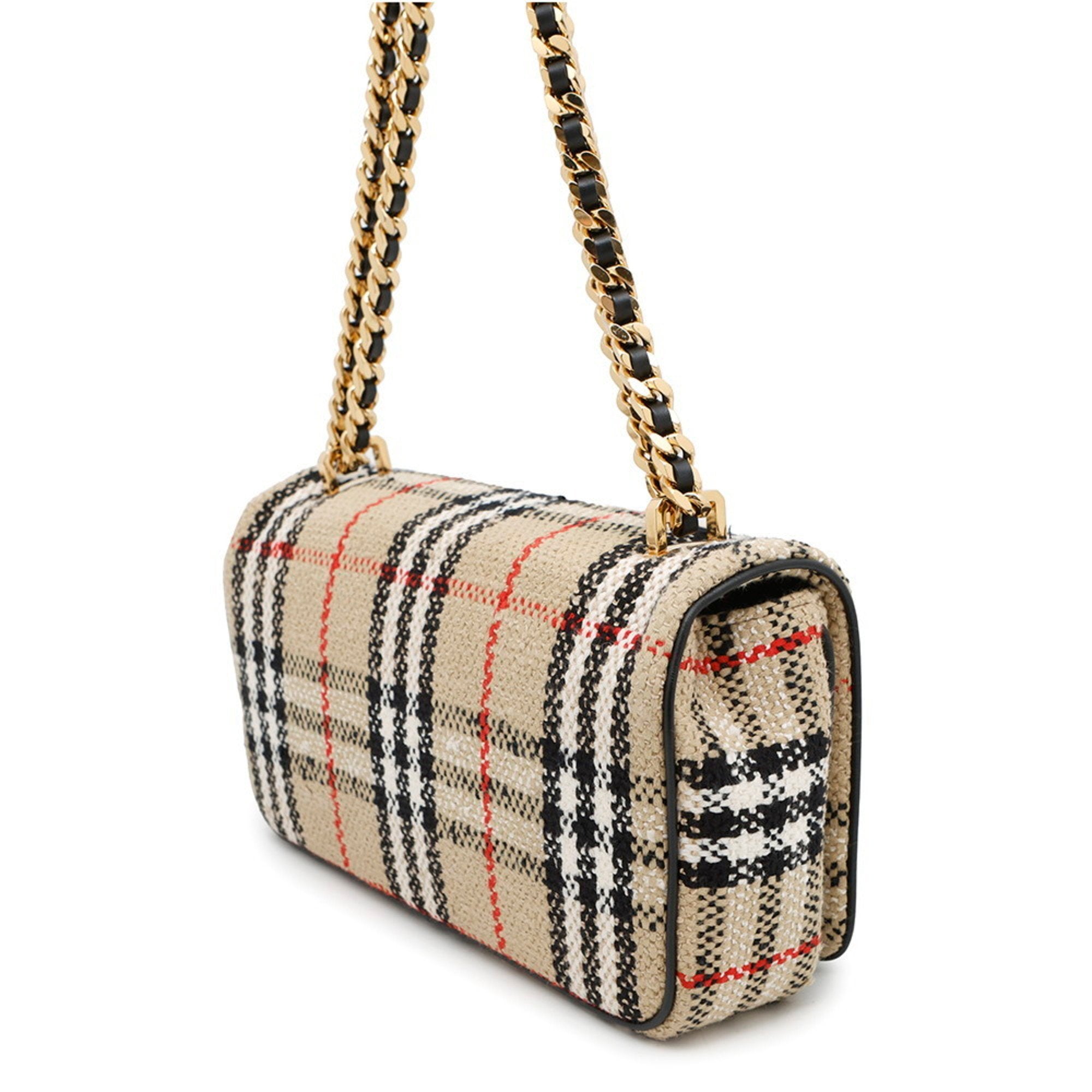 Burberry Canvas Shoulder Bag (Pre-Owned)