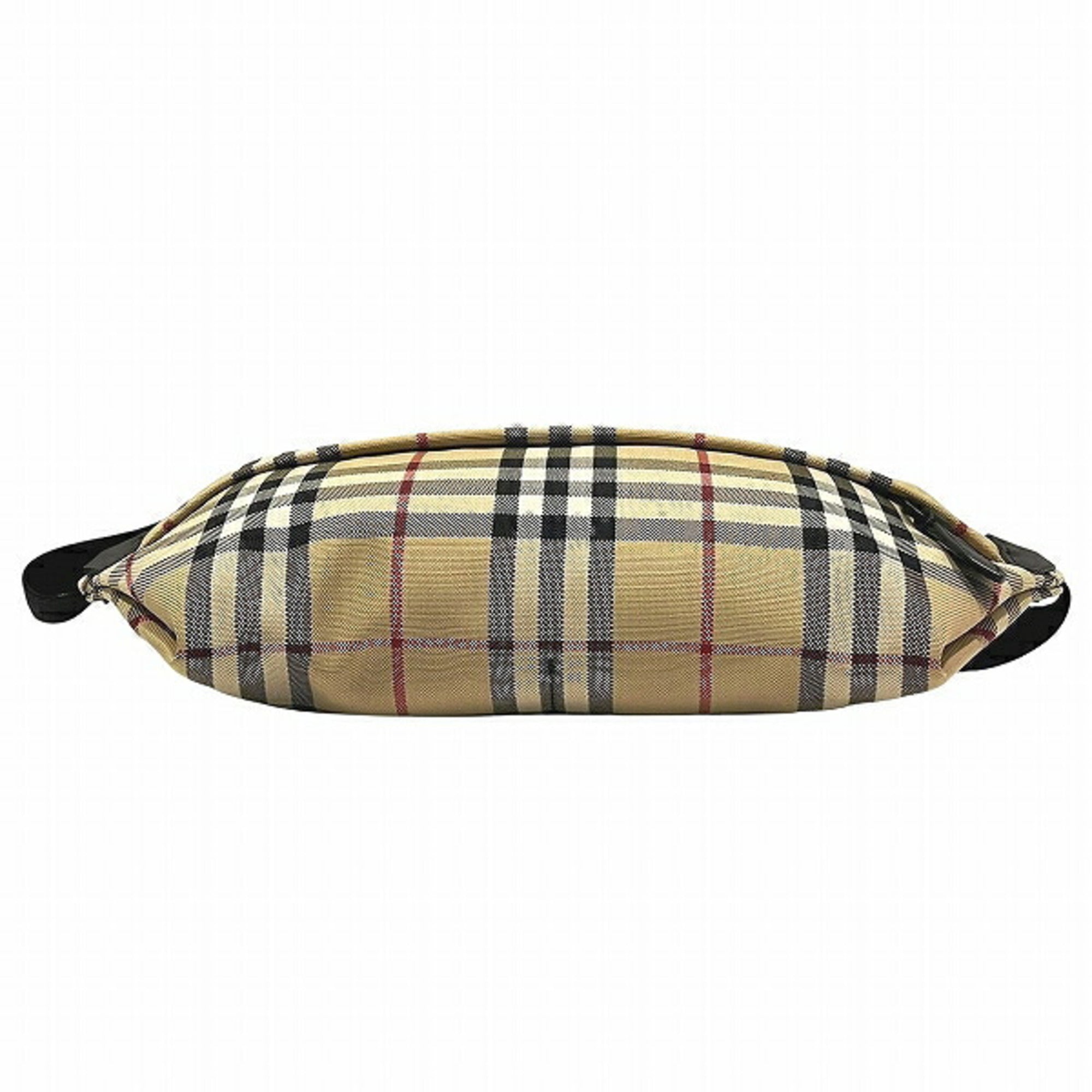 Burberry  Color Nylon Leather Fanny Pack Sling Bag (Pre-Owned)