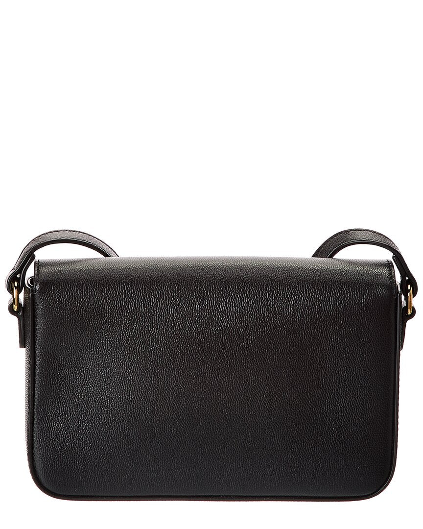 Burberry Check Canvas & Leather Crossbody