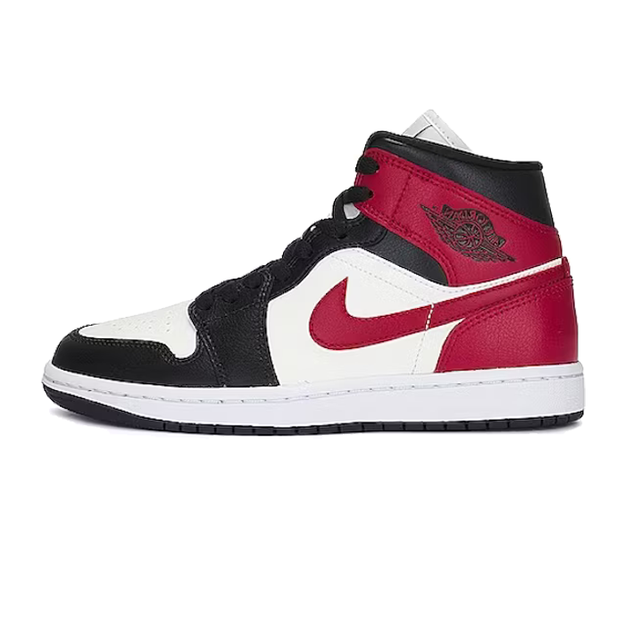 Jordan 1 Mid
Gym Red Off Noir (W)
