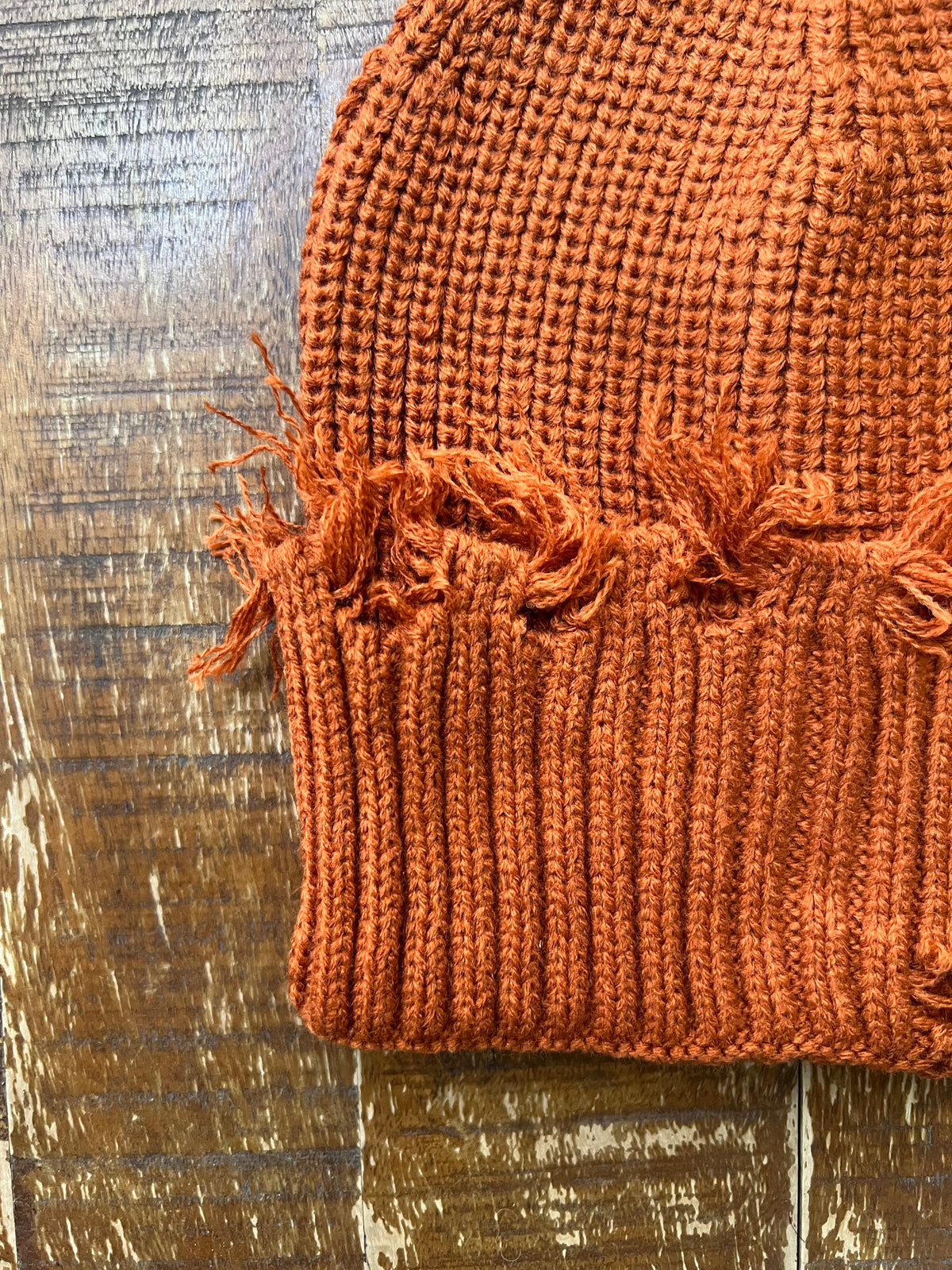 Imperfect Beanie - Brick Brown