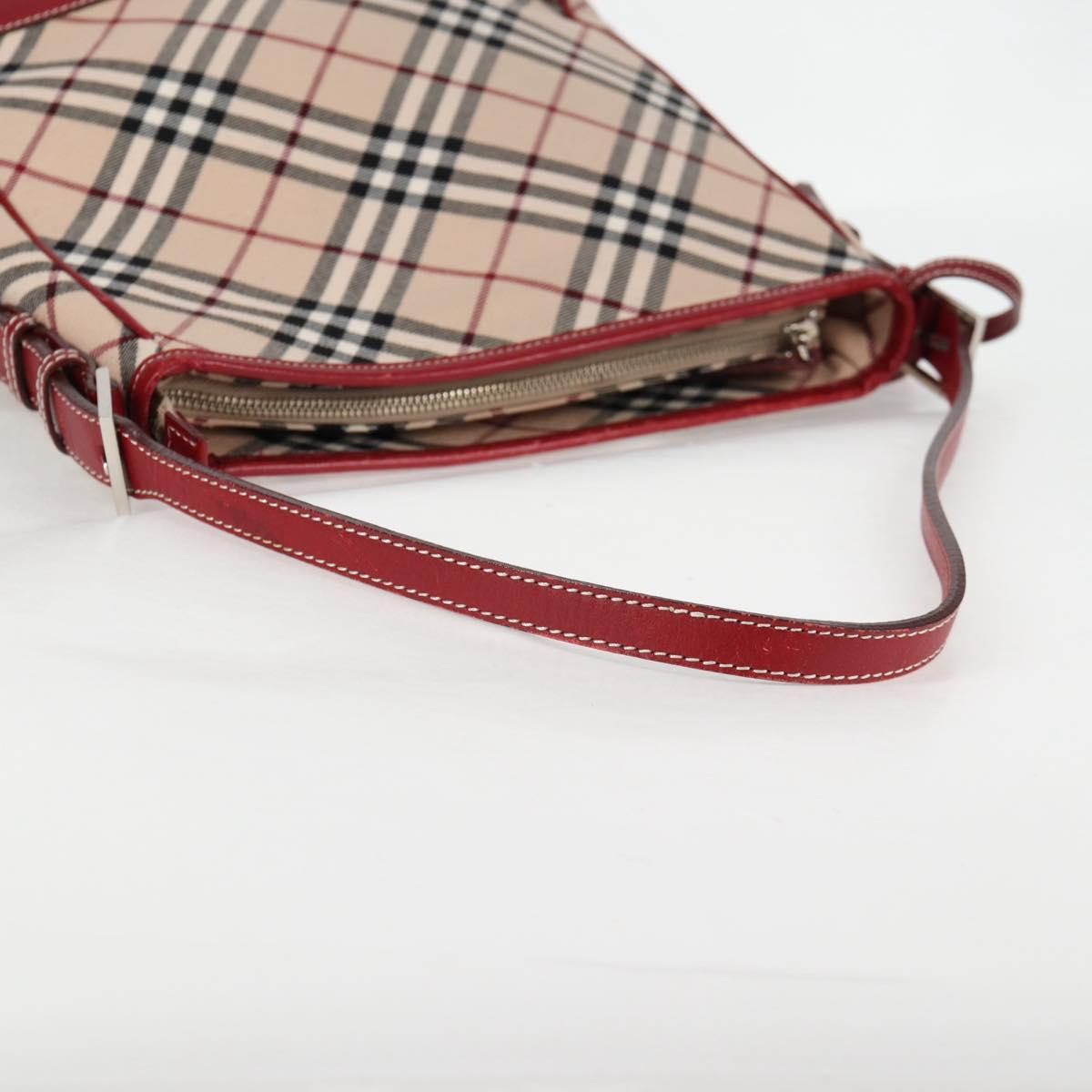 Burberry Nova Check Canvas Shoulder Bag (Pre-Owned)