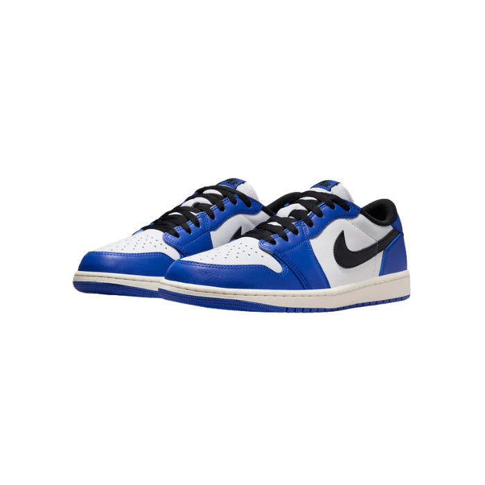 Air Jordan 1 Retro Low OG White/Black- Game Royal