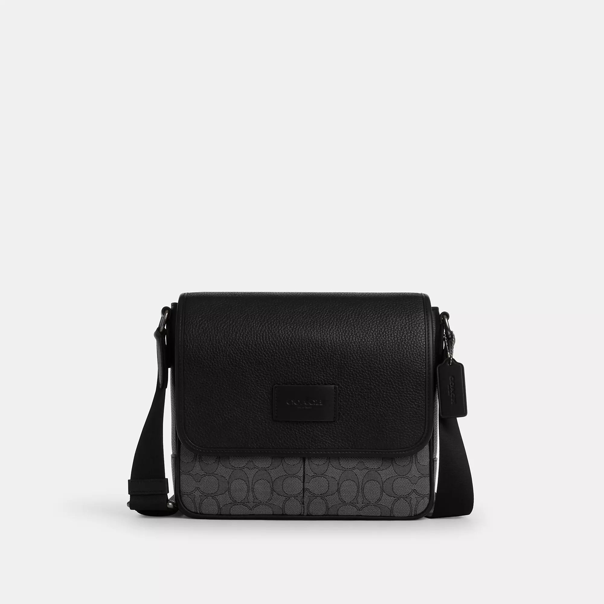 Coach Sprint Map Bag 25 In Signature Jacquard