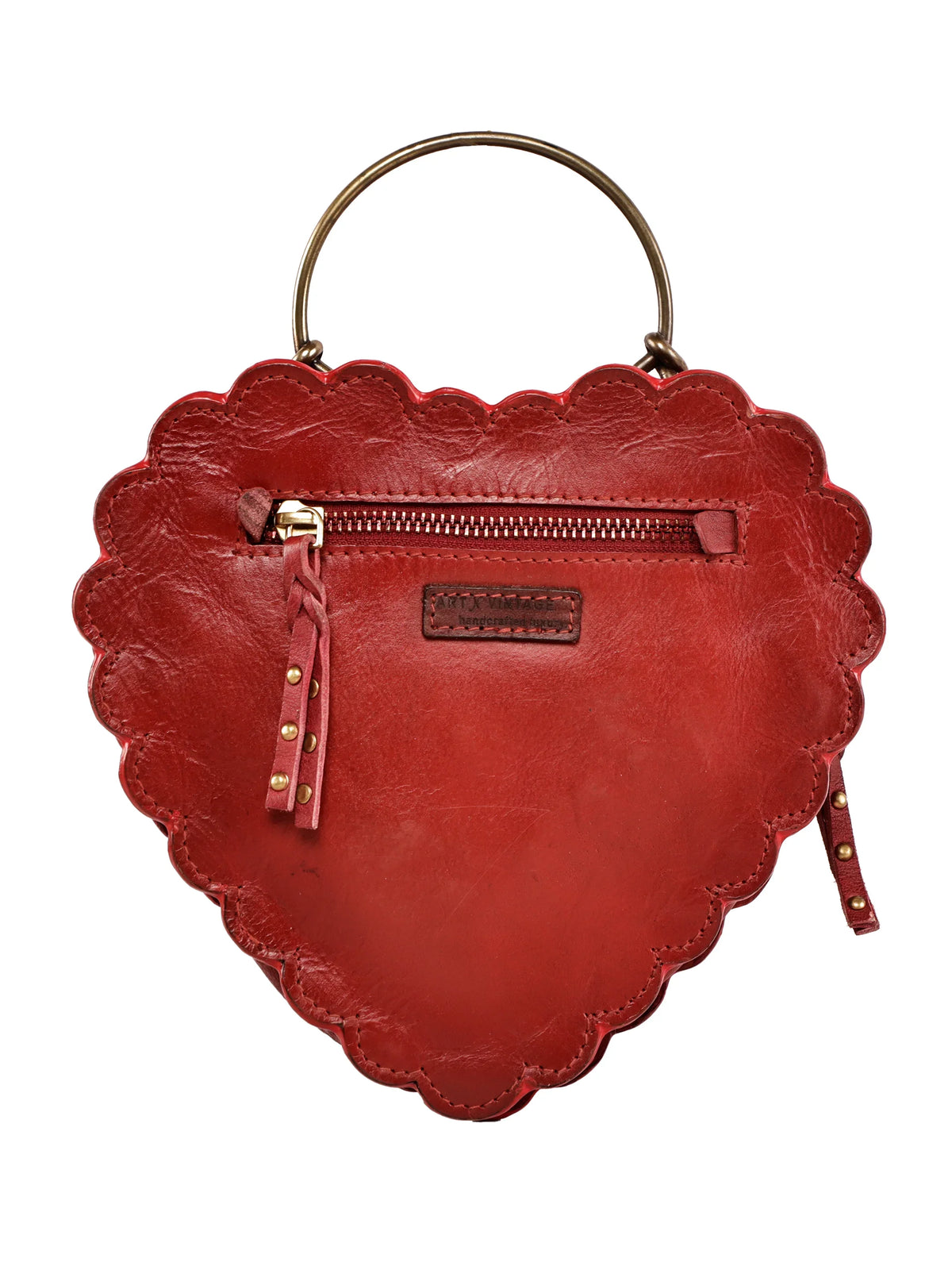 Love Spell Red Heart Bag By Art N Vintage