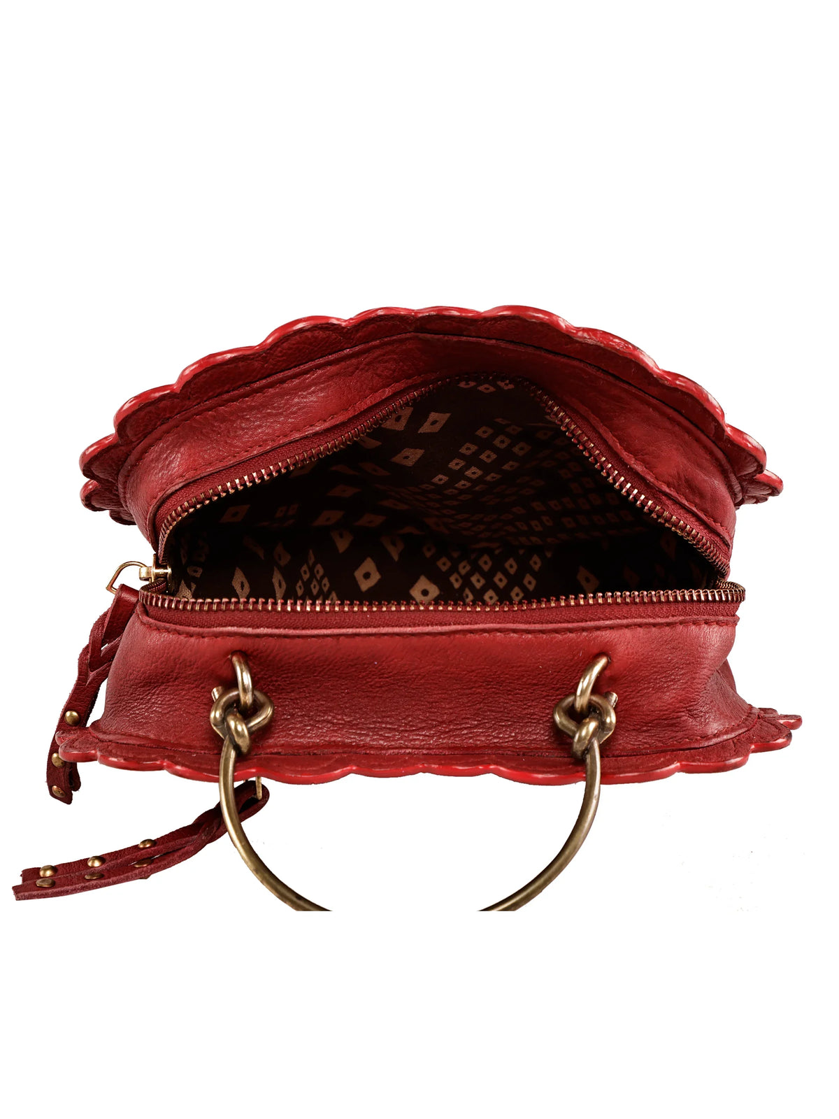 Love Spell Red Heart Bag By Art N Vintage