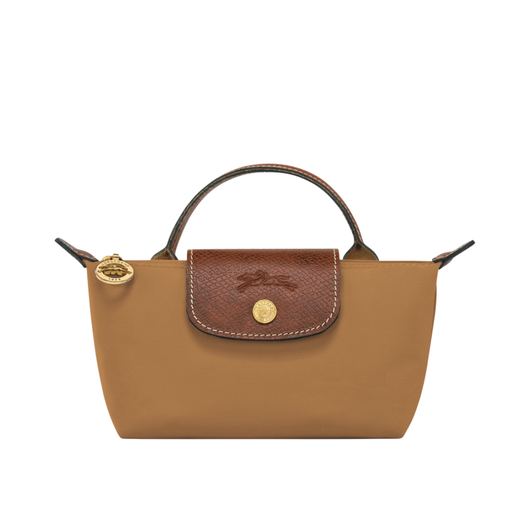 LONGCHAMP Le Pliage Original Pouch with handle Recycled canvas