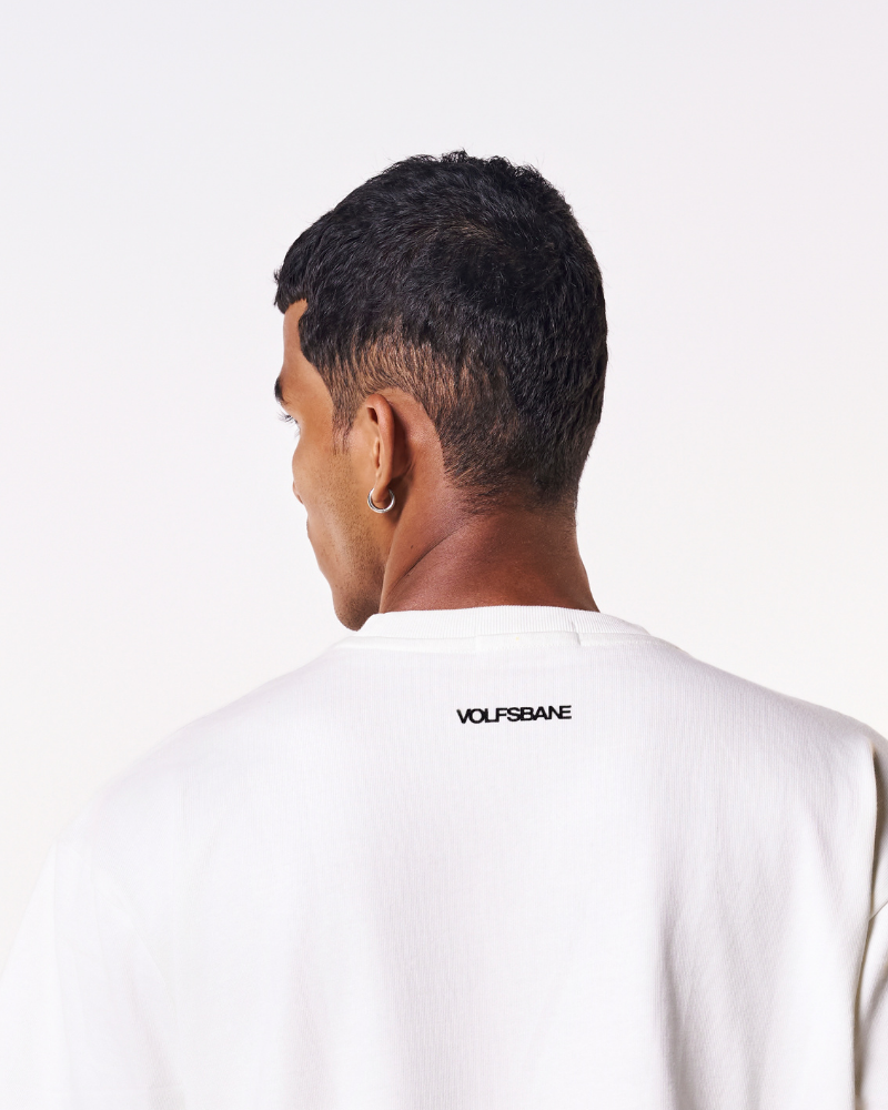 LUCIFER'S OVERSIZED T-SHIRT WHITE