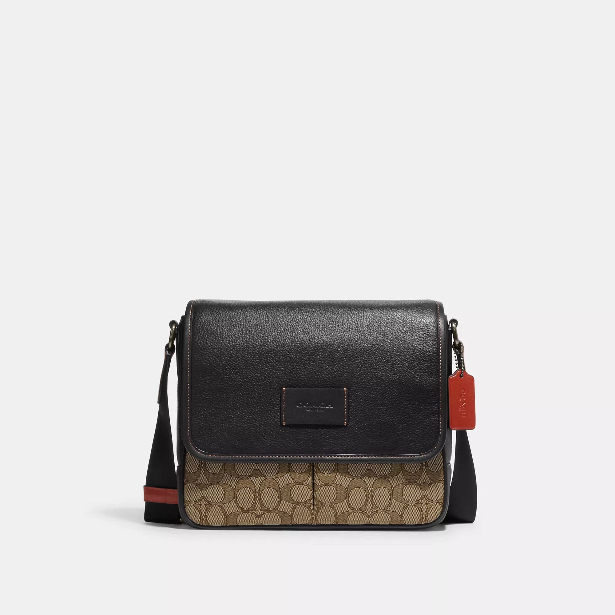 Coach Sprint Map Bag 25 In Signature Jacquard