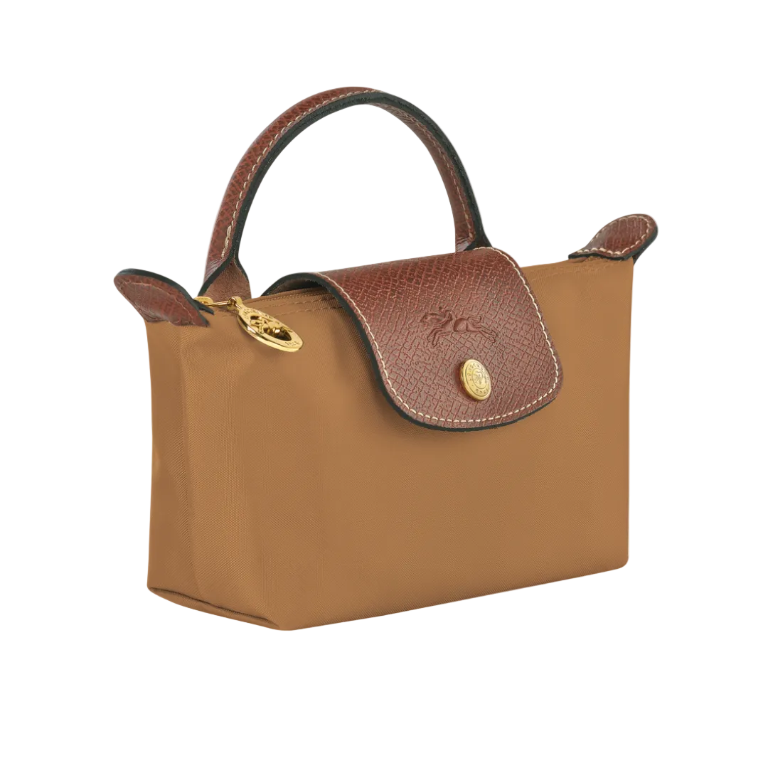 LONGCHAMP Le Pliage Original Pouch with handle Recycled canvas