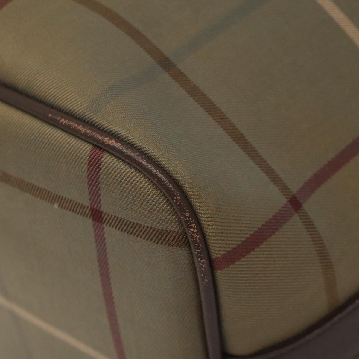 Burberry Nova Check Canvas Shoulder Bag (Pre-Owned)